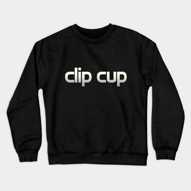 Clip Cup Crewneck Sweatshirt by CupStuff